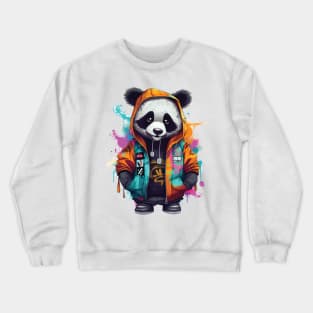 HipHop Panda Crewneck Sweatshirt